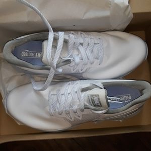 White Nike in season trail 8